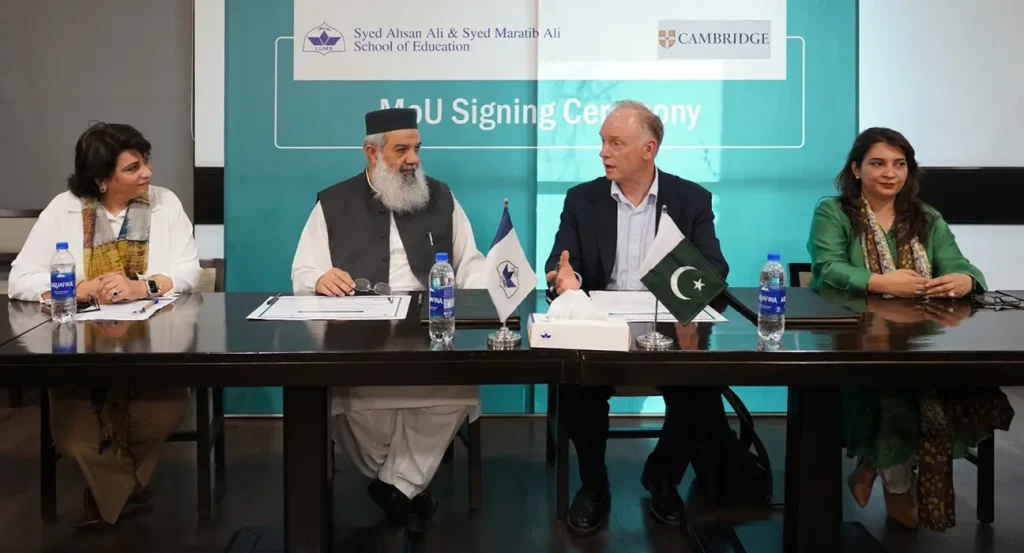Cambridge University Press & Assessment and LUMS Unite to Elevate Teacher Education in Pakistan